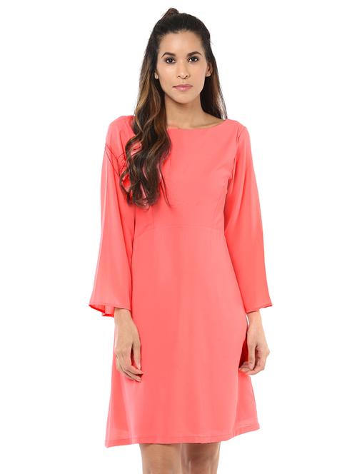 boat neck a-line dress - 15808596 - Very Small Image - 1