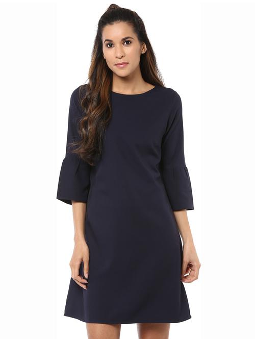 bell sleeved a-line dress - 15808609 - Very Small Image - 1