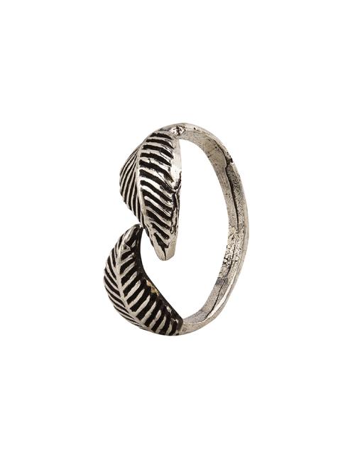 silver metal finger ring - 15810181 - Very Small Image - 1
