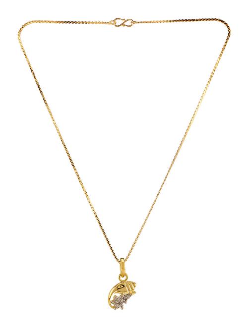 gold metal pendant - 15810345 - Very Small Image - 1