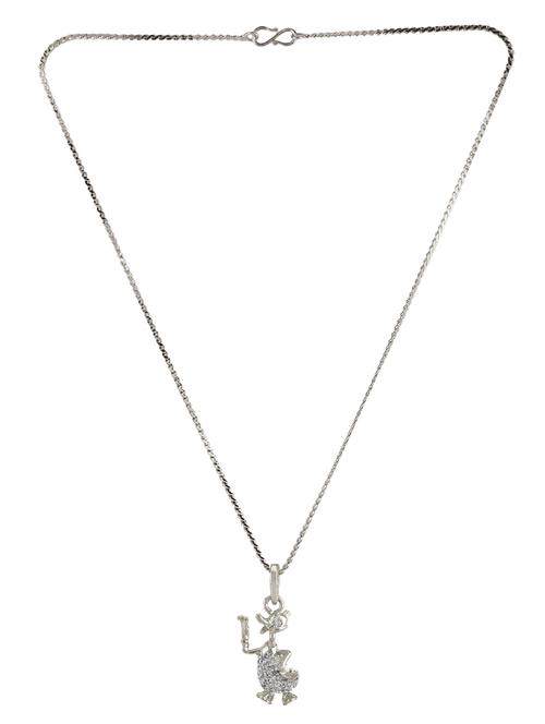 silver metal chain necklace - 15810346 - Very Small Image - 1