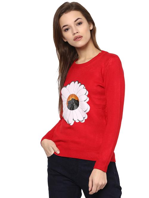 floral graphic print top - 15811701 - Very Small Image - 1