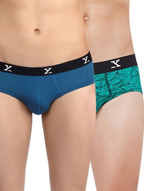 multi colored cotton hipster briefs ( set of 2) - 15813017 - Very Small Image - 1