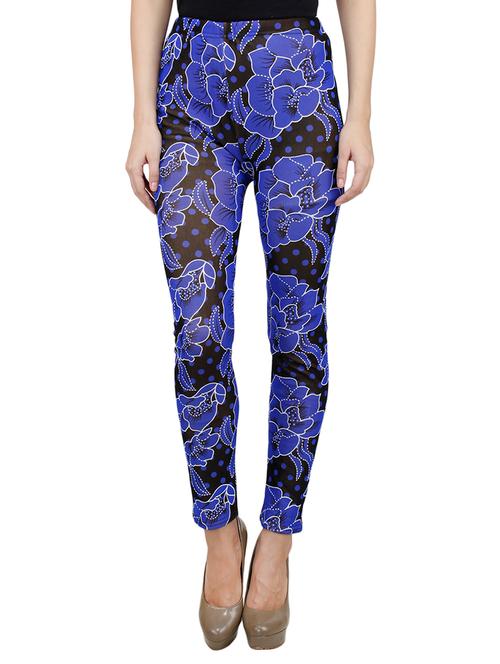 floral woolen leggings - 15814902 - Very Small Image - 1