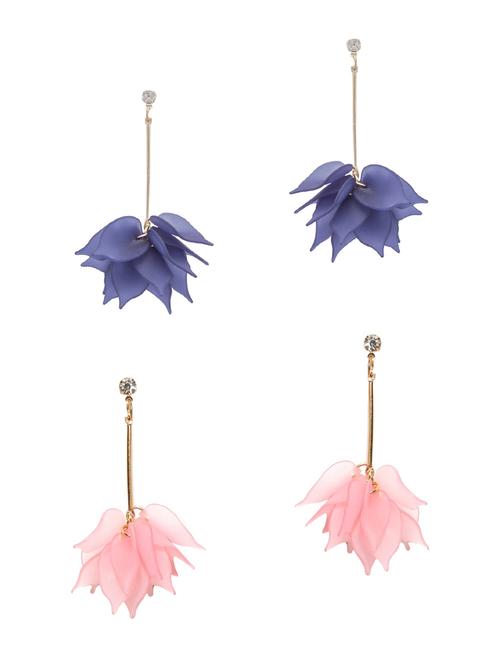pink gold plated combo's. earring - 15815262 - Very Small Image - 1