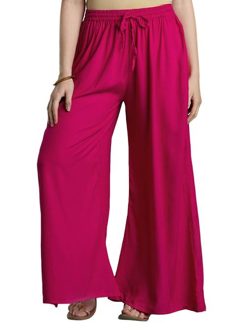 solid straight palazzo - 15815589 - Very Small Image - 1