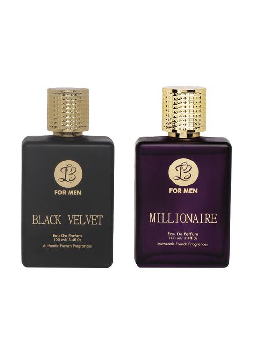 lyla blanc set of 2 edt (black velvet + millionaire) - 15815984 - Very Small Image - 1
