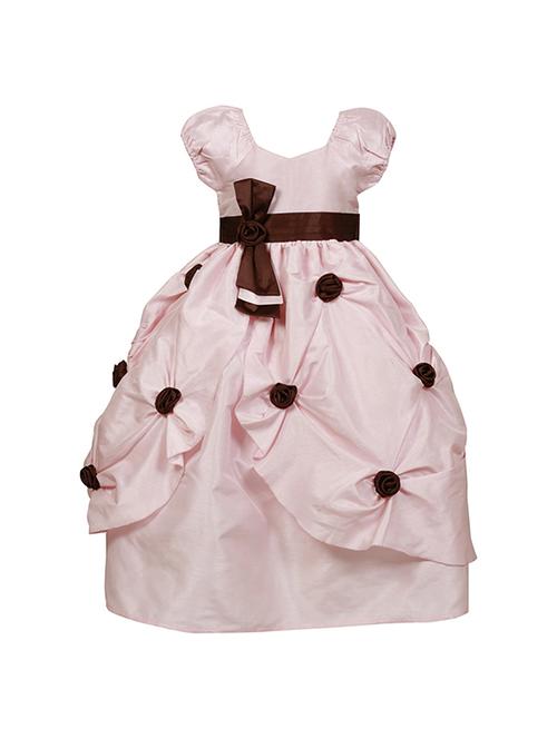 pink satin gown - 15816020 - Very Small Image - 1