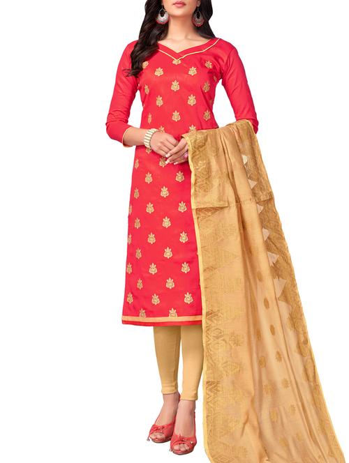 embroidered unstitched suit - 15817325 - Very Small Image - 1