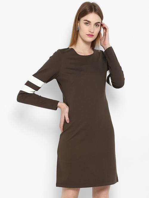 oak varsity striped sheath dress - 15817390 - Very Small Image - 1