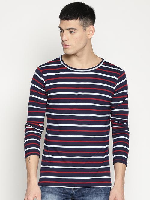 multi colored striped t-shirt - 15817601 - Very Small Image - 1