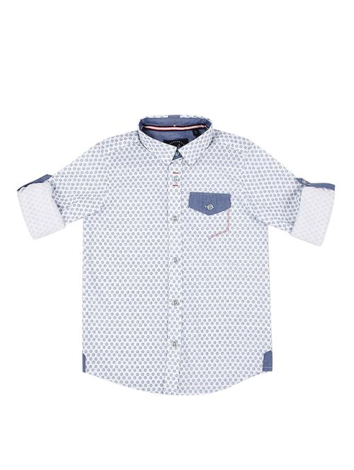 curve hem roll up sleeved shirt - 15819709 - Very Small Image - 1