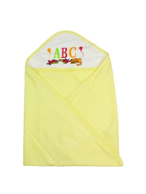 yellow cotton bath towel - 15822546 - Very Small Image - 1