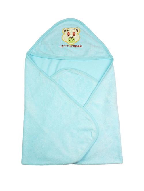 blue cotton bath towel - 15822554 - Very Small Image - 1