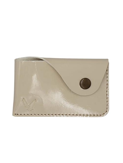 off white leatherette wallet - 15823483 - Very Small Image - 1