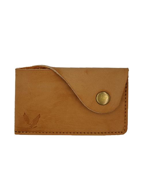 tan brown leatherette wallet - 15823502 - Very Small Image - 1