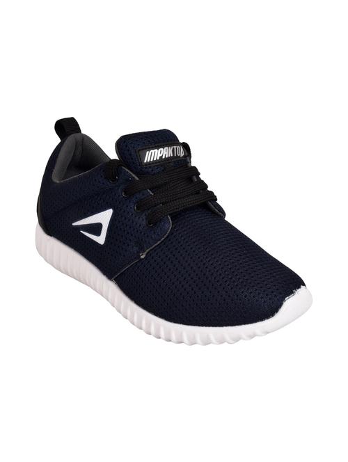 blue mesh lace up sport shoes - 15823876 - Very Small Image - 1
