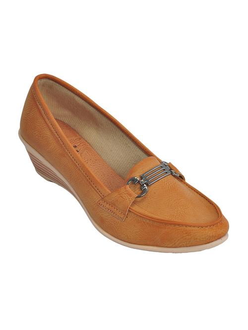 brown slip on wedges - 15824095 - Very Small Image - 1