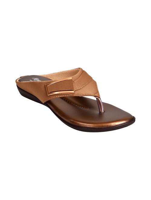 brown toe separator sandals - 15824140 - Very Small Image - 1