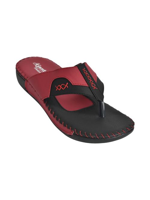 red toe separator slippers - 15824144 - Very Small Image - 1
