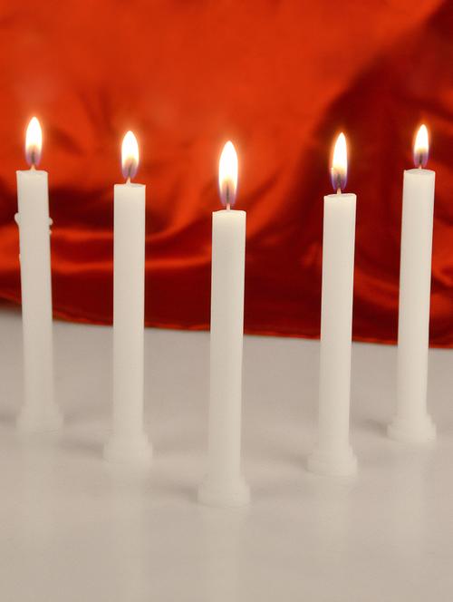 festival decorative pillar wax candles by rajrang pack of 50 - 15825082 - Very Small Image - 1