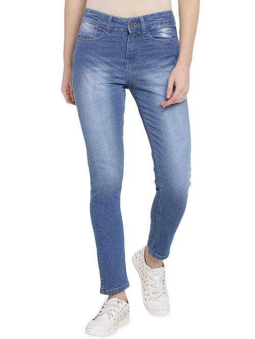 stone washed slim fit jeans - 15825104 - Very Small Image - 1