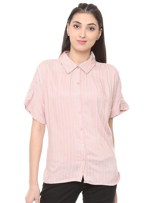 short sleeved striped shirt - 15827436 - Very Small Image - 1