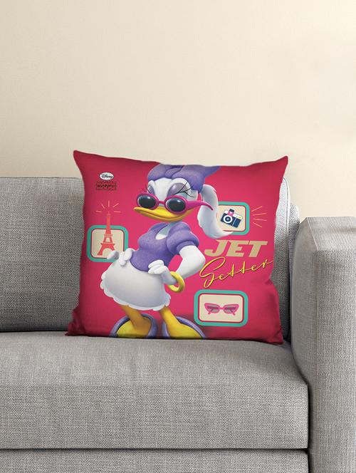 disney- athom trendz- mickey mouse and friends cushion cover with filled cushion 16x16 - 15828299 - Very Small Image - 1