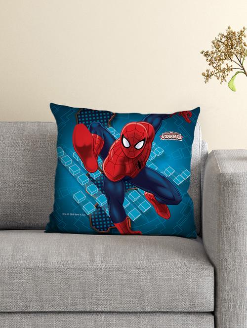 marvel- athom trendz- spider man cushion cover with filled cushion 16x16 - 15828306 - Very Small Image - 1
