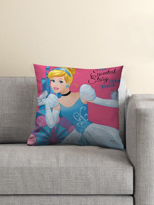 disney athom trendz princess filled cushion with cover 40x40 cm - 15828324 - Very Small Image - 1