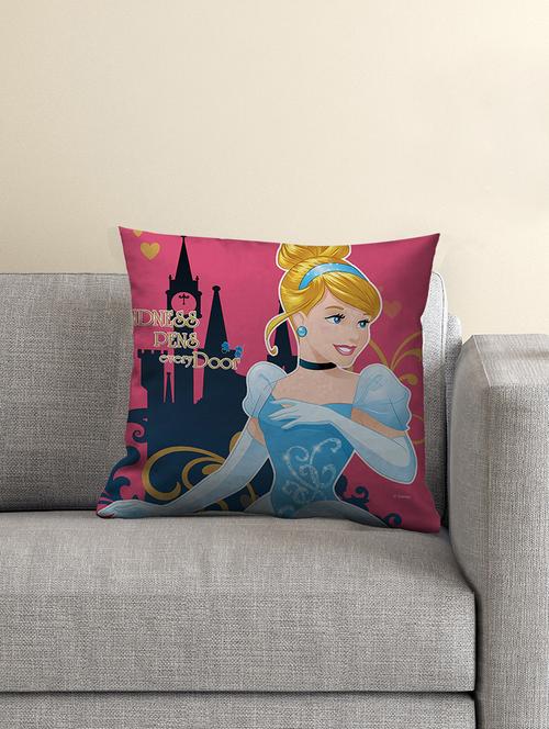 disney athom trendz princess filled cushion with cover 40x40 cm - 15828325 - Very Small Image - 1
