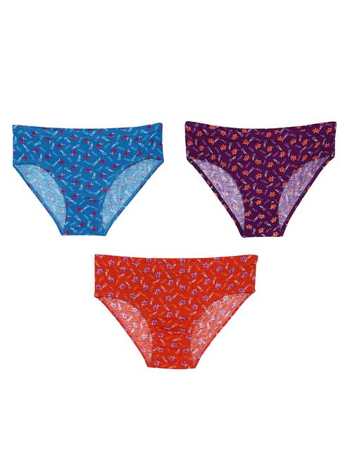 multi colored cotton panties - 15829490 - Very Small Image - 1