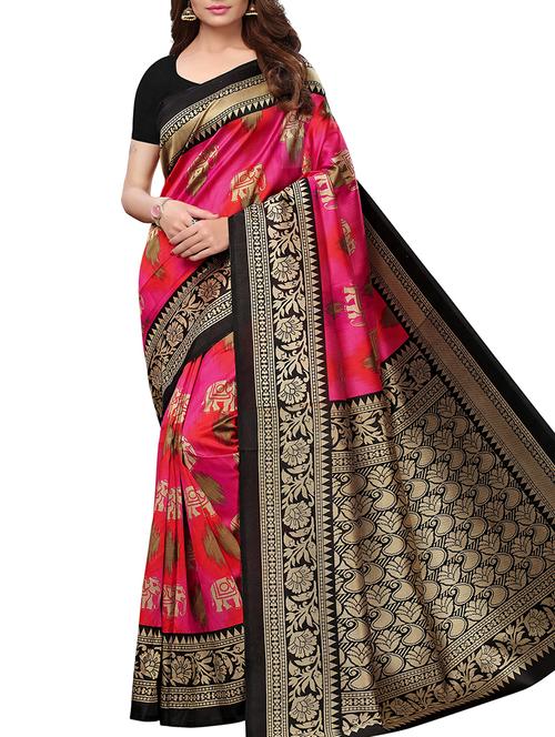 animal print saree - 15830916 - Very Small Image - 1