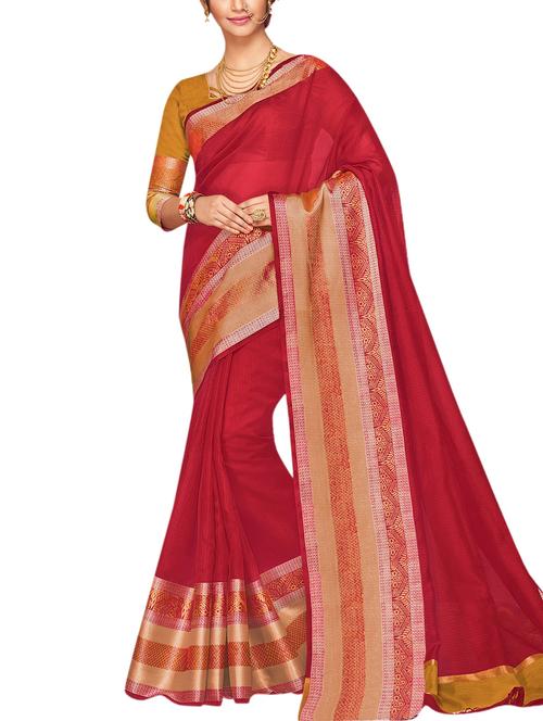zari border kota doria saree - 15831004 - Very Small Image - 1