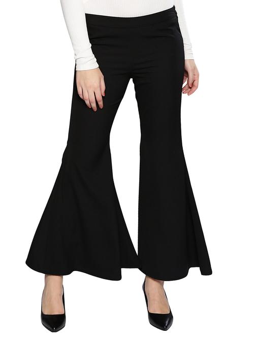 mid waist flared trouser - 15832879 - Very Small Image - 1