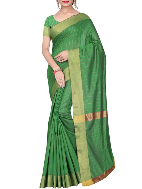 striped maheshwari saree with blouse - 15834733 - Very Small Image - 1