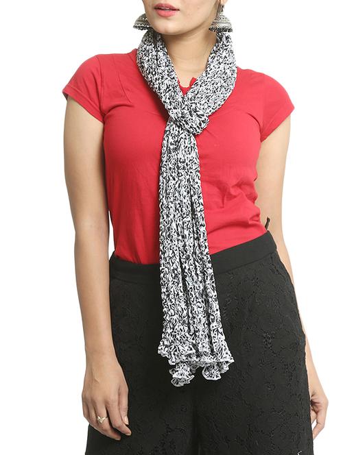 black chiffon stole - 15835123 - Very Small Image - 1