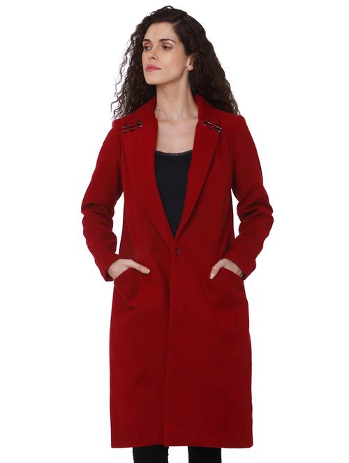 lapel neck pocket detail overcoat - 15836717 - Very Small Image - 1
