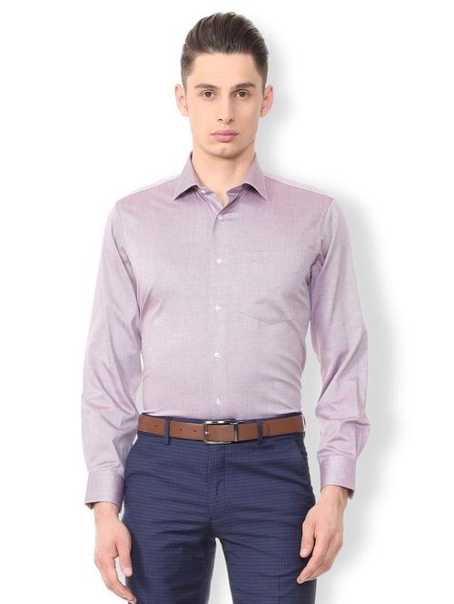 purple cotton formal shirt - 15838257 - Very Small Image - 1