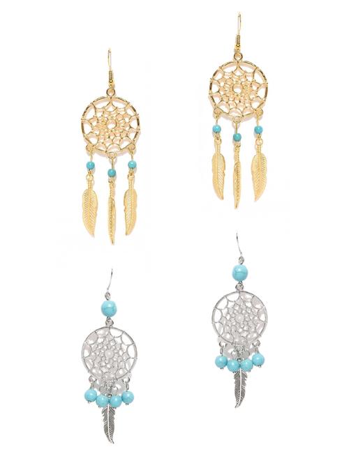 gold plated combo's. earring - 15839112 - Very Small Image - 1
