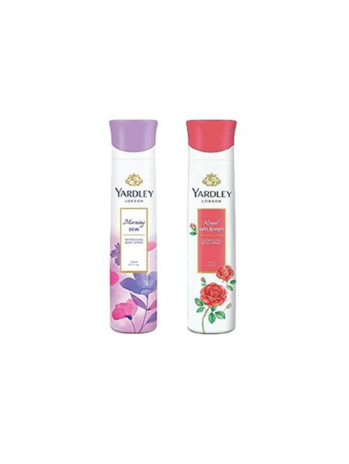 yardley set of 2 deodorants (morning dew + red rose) - 15839190 - Very Small Image - 1