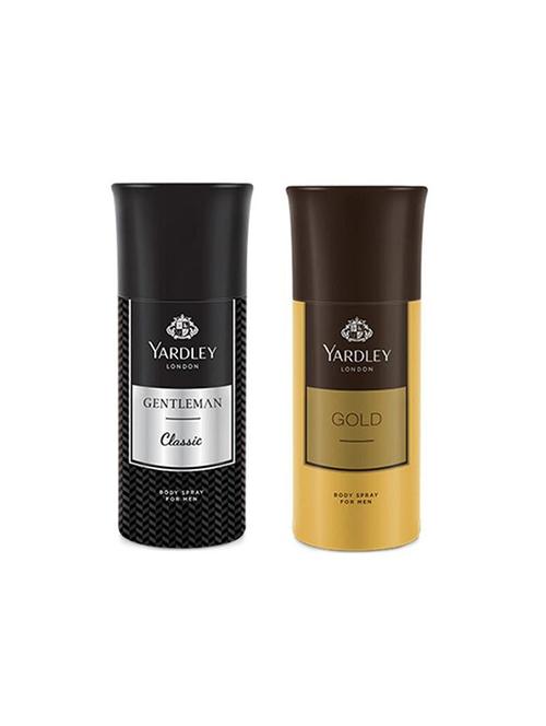 yardley set of 2 deodorants (gentleman + gold) - 15839192 - Very Small Image - 1