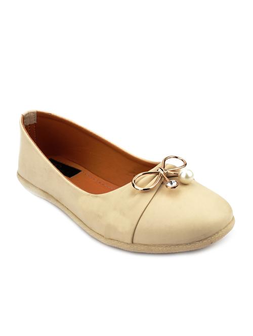 beige slip on ballerinas - 15839953 - Very Small Image - 1