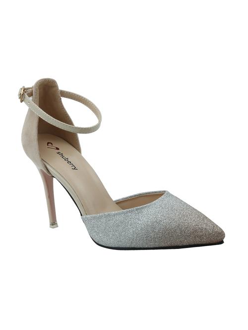 silver ankle strap sandals - 15841944 - Very Small Image - 1