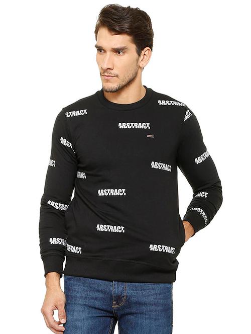 black all over print sweatshirt - 15842901 - Very Small Image - 1