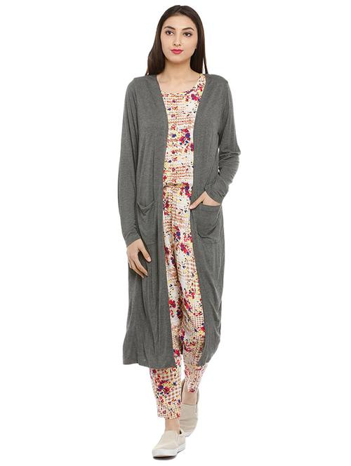 pocket patch long shrug - 15843772 - Very Small Image - 1