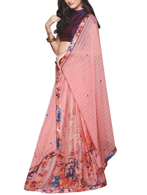 abstract printed saree - 15846854 - Very Small Image - 1