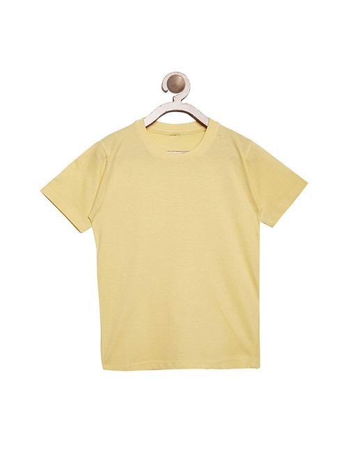 yellow cotton tshirt - 15850612 - Very Small Image - 1