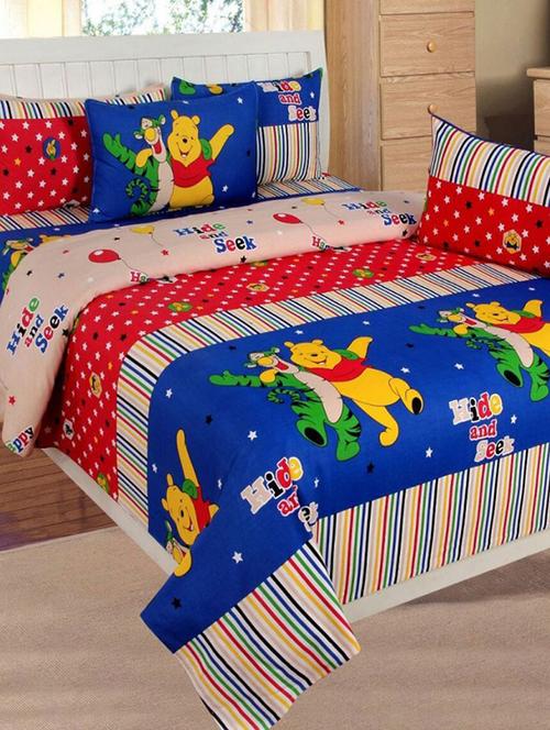 multi colored cotton bedsheet - 15851031 - Very Small Image - 1