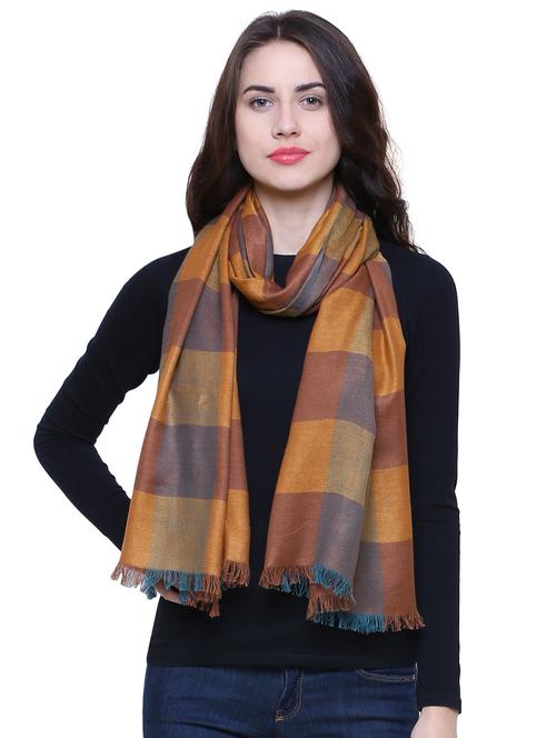 multi colored viscose scarf - 15851132 - Very Small Image - 1